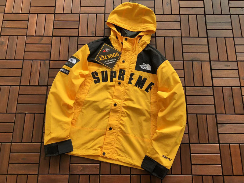 Jaqueta Supreme x The North Face Arc Gore-tex Logo Mountain Parka Yellow