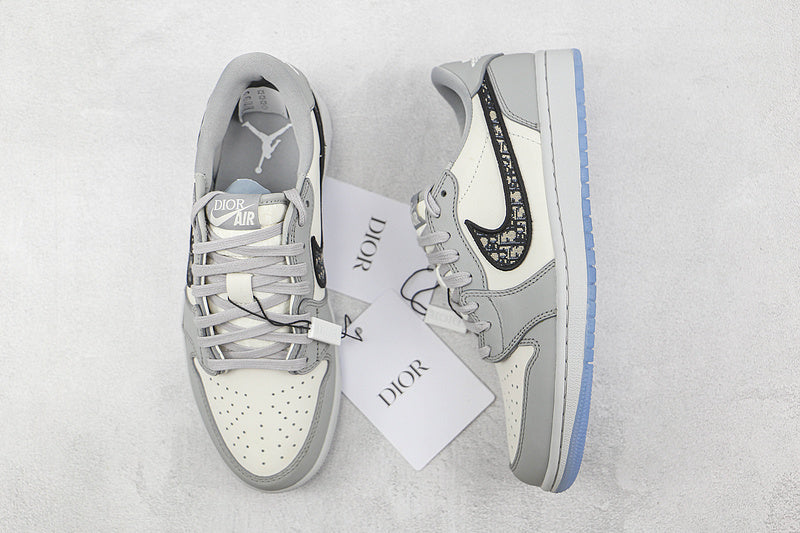 Nike Air Jordan 1 Low x Dior Grey