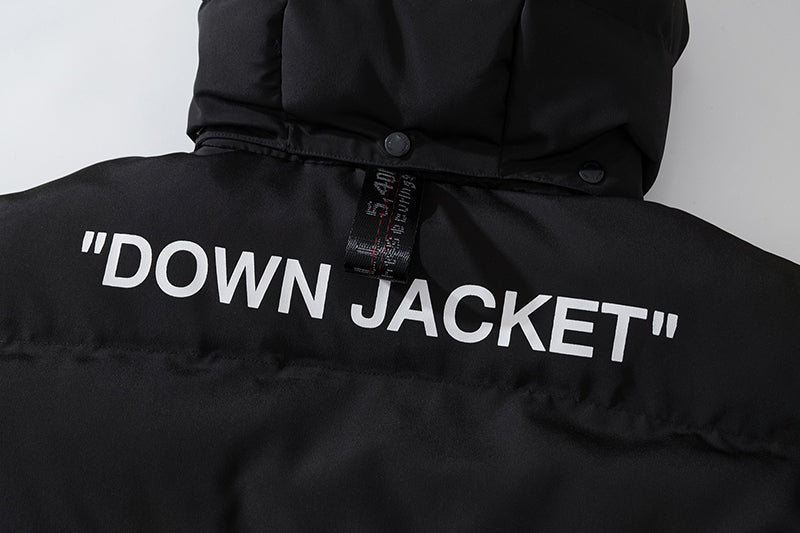 Jaqueta Off-White Quotes Puffer Jacket