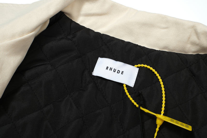 Jaqueta Rhude Palm Logo Off White