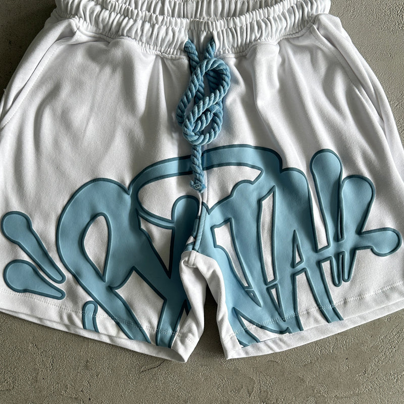 Conjunto Syna World " Men's White and Blue"