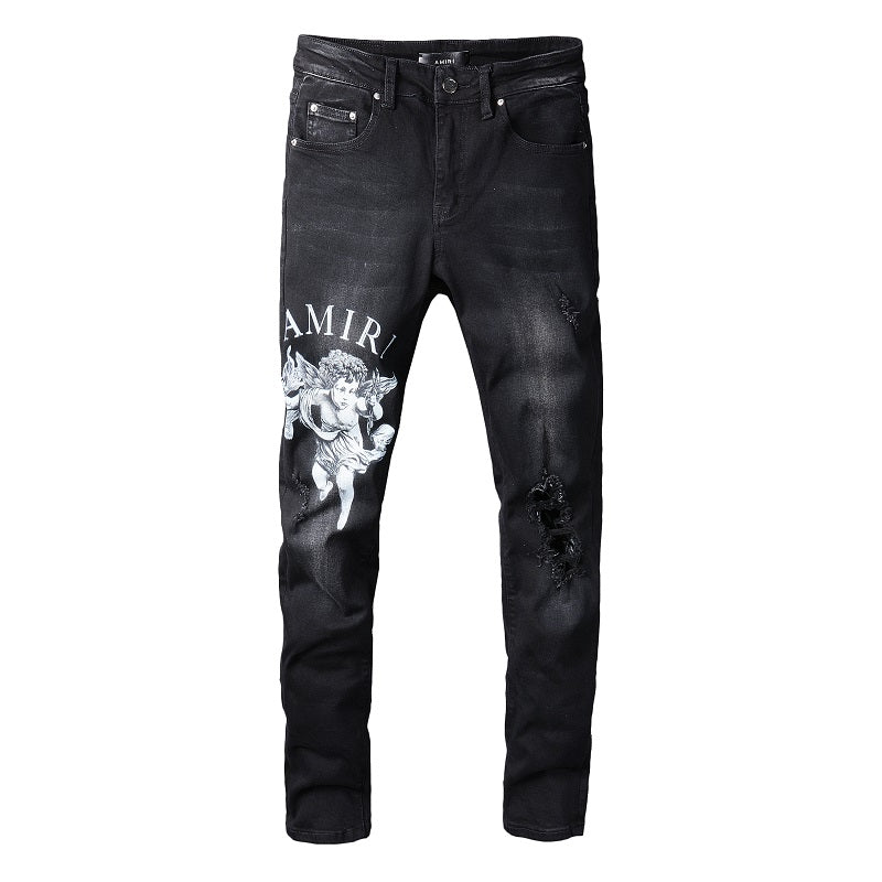 Calça Jeans Amiri Ultra Suede MX1 'Aged Black'