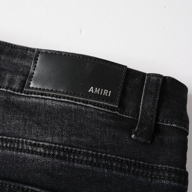 Calça Jeans Amiri Ultra Suede MX1 'Aged Black'