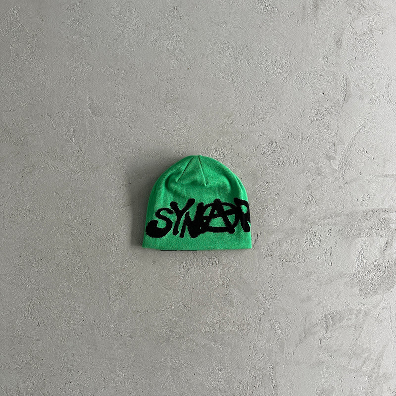 Touca Syna World “Synarchy Reversible Green Beanie hat" (Dupla Face)