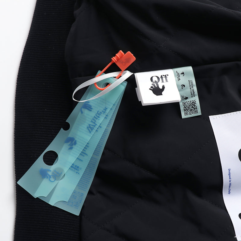 Jaqueta Off-White Varsity Abloh Mage