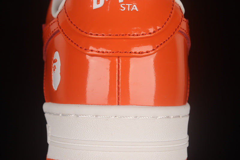 A Bathing Ape Bape Sta Low Orange