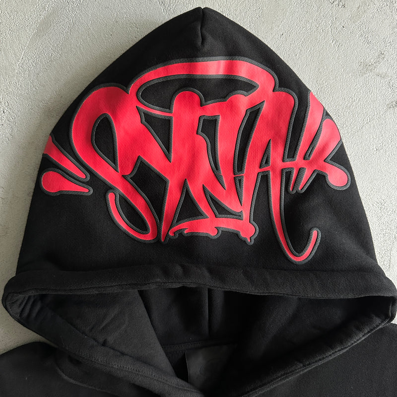 Conjunto Syna World SY Tracksuit Black/Red