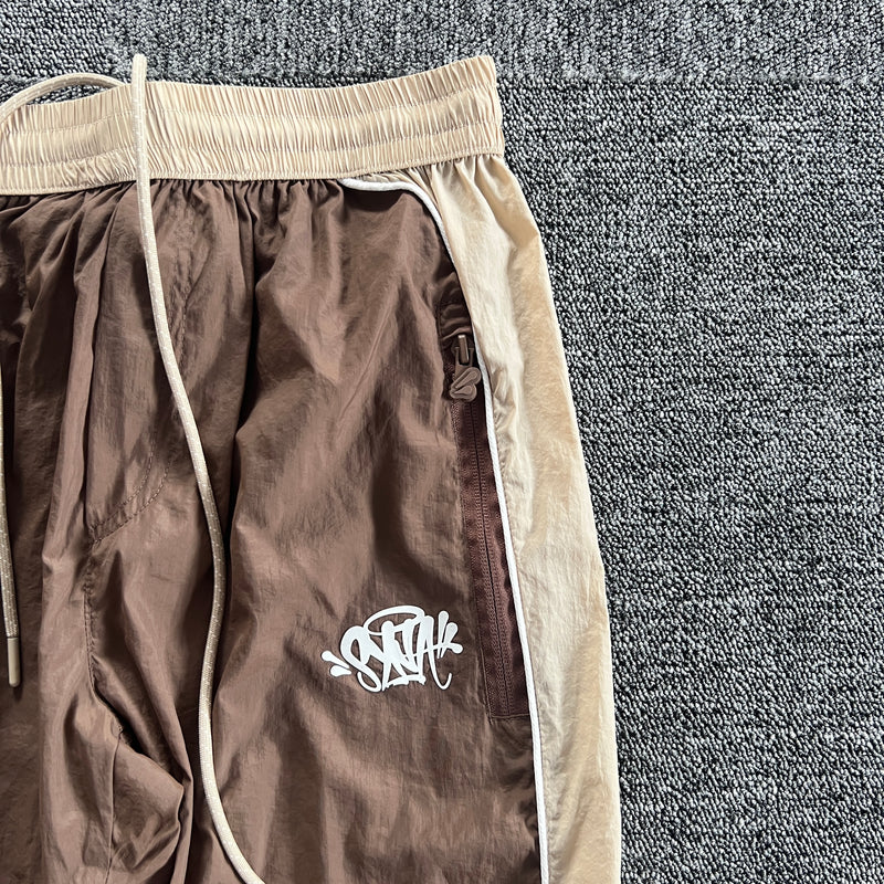 Conjunto Syna World Logo Shell Tracksuit Brown