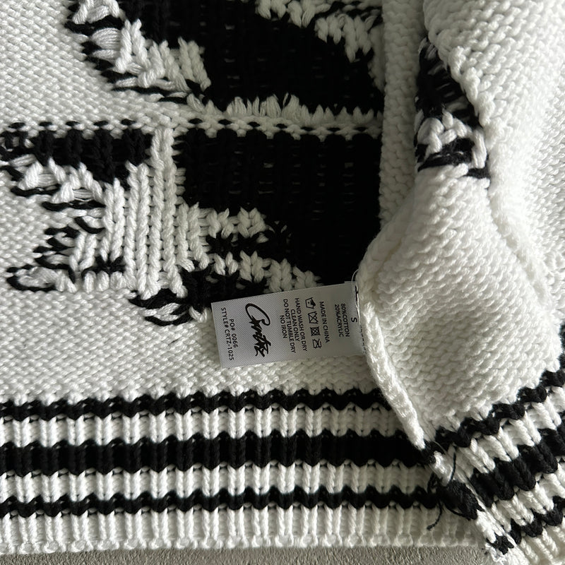 Suéter Corteiz "Heavy Knit Jacquard Sweater"