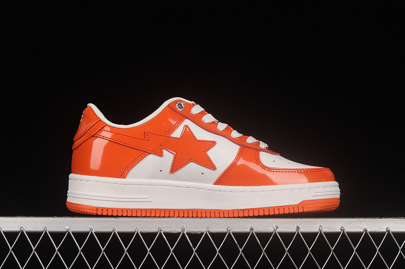 A Bathing Ape Bape Sta Low Orange