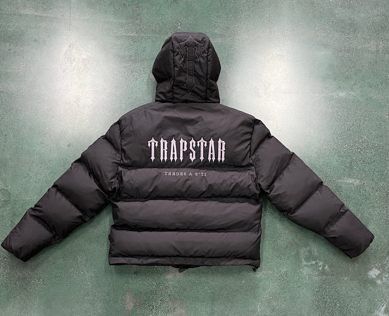 Jaqueta Trapstar “Decoded Hooded Puffer 2.0 Black”