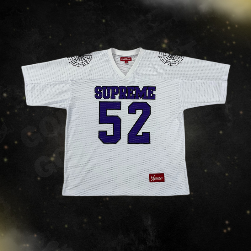 Camiseta Supreme Spiderweb Football White