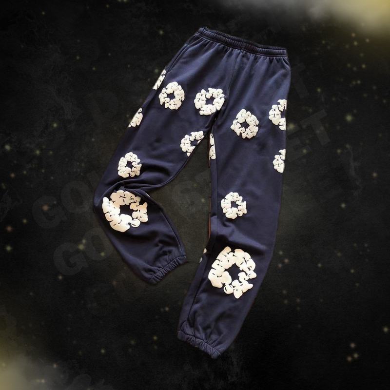 Calça Denim Tears The Cotton Wreath Navy Blue