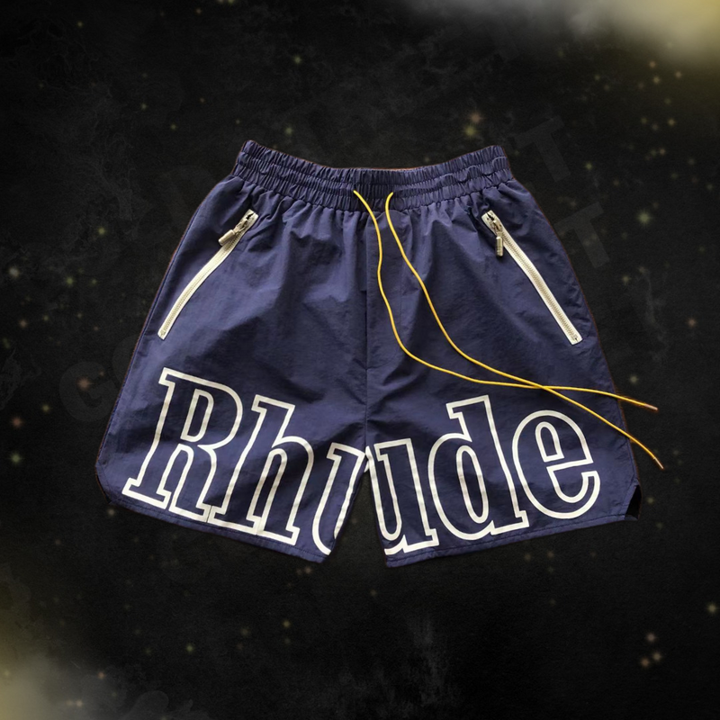 Bermuda Rhude “RH Logo Shorts Blue”