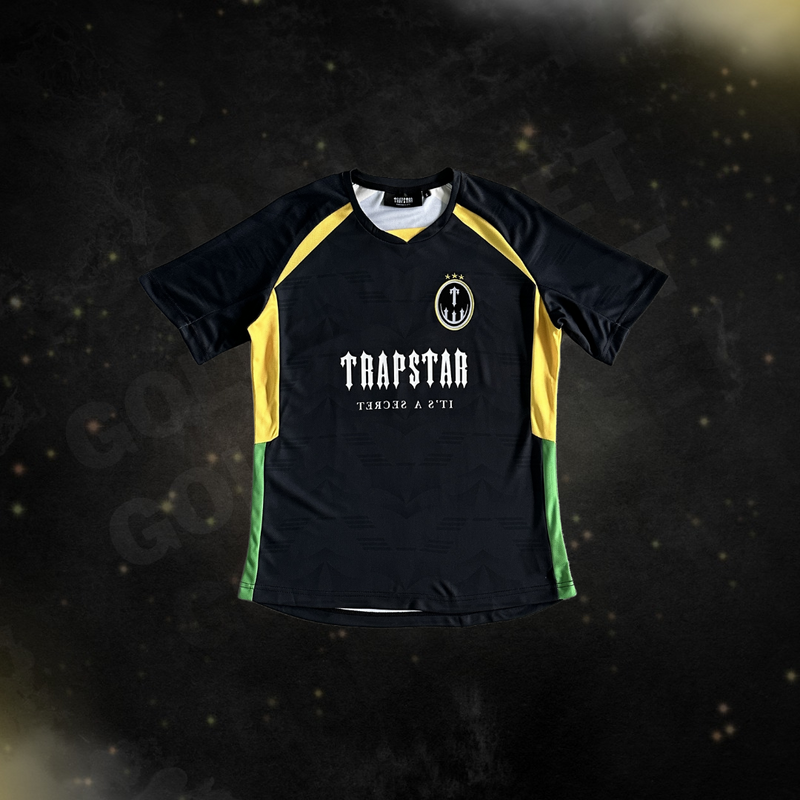 Camiseta Trapstar "Irongate Carnival Edition Football Jersey Black"