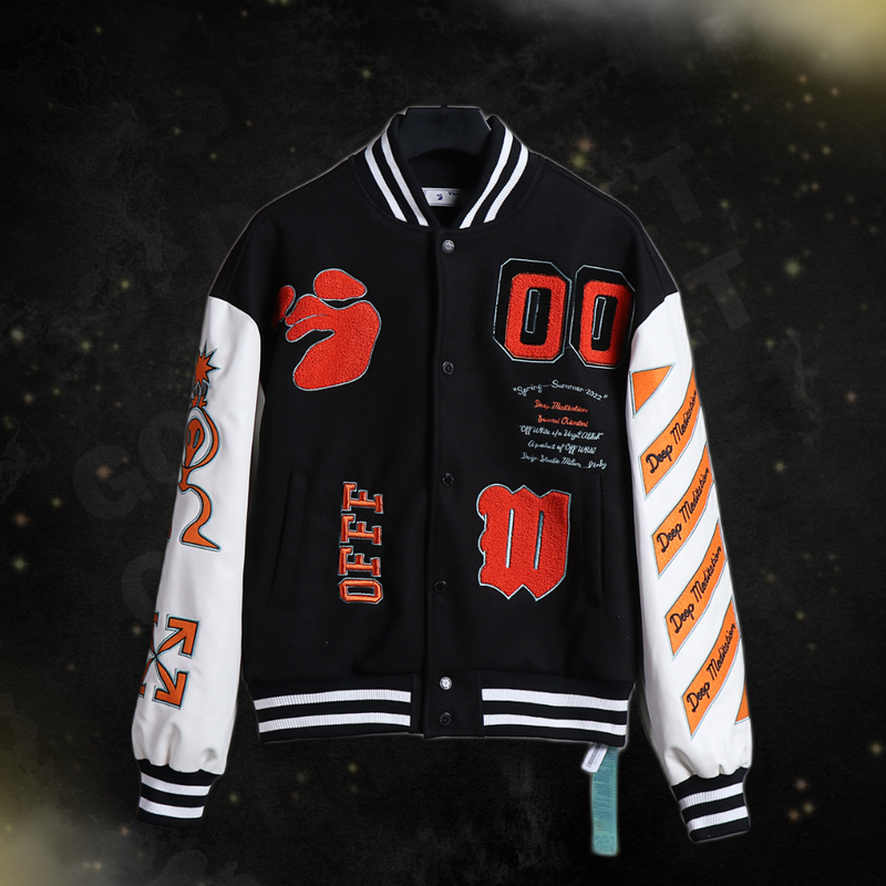 Jaqueta Off-White Abloh Viking Orange