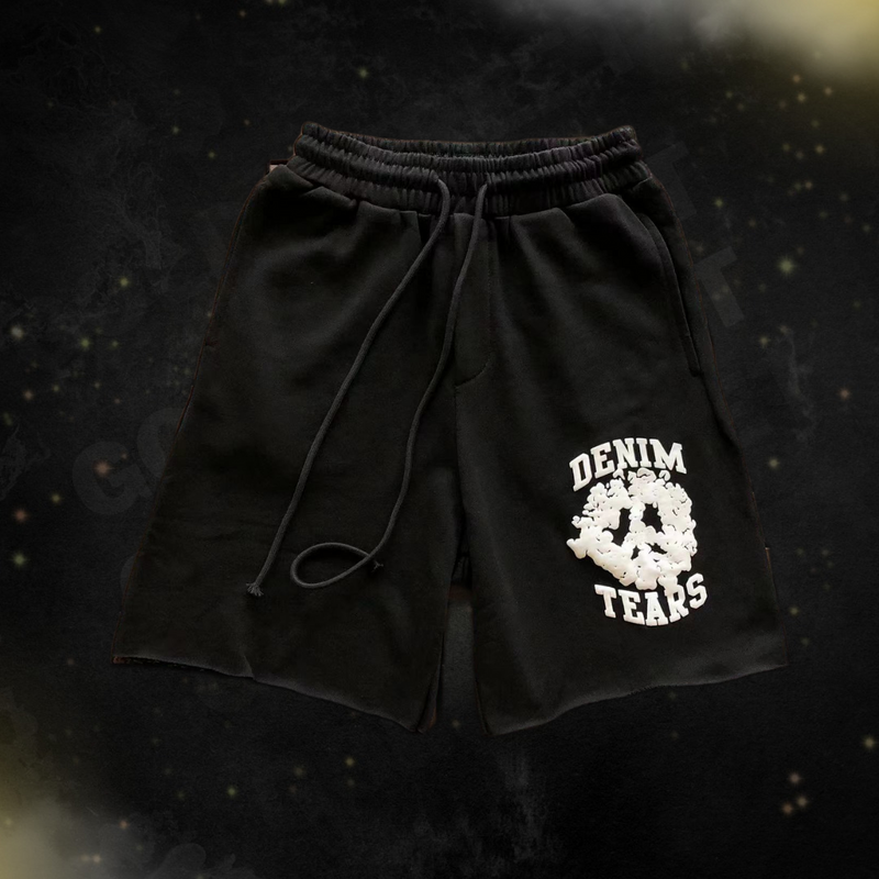 Bermuda Denim Tears Denim University Shorts Black