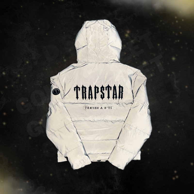 Jaqueta Trapstar “Decoded 2.0 Hooded Puffer Reflective”