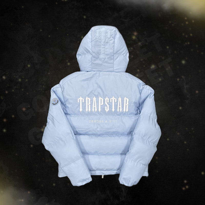 Jaqueta Trapstar “Puffer Decoded 2.0 Ice Blue”