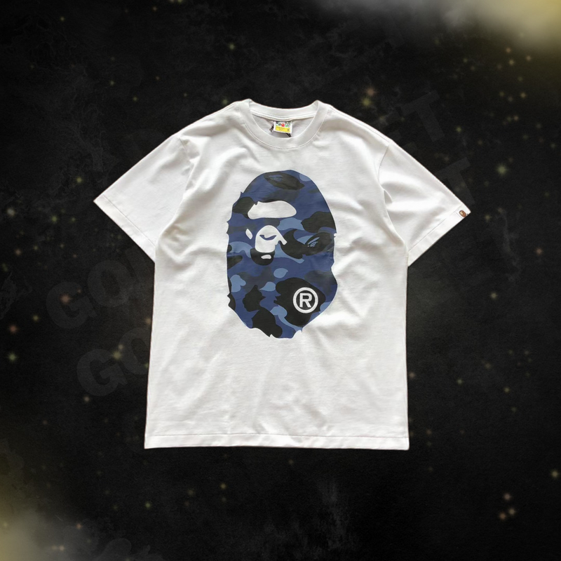 Camiseta BAPE "Logo Monogram by Bathing Ape Tee White"