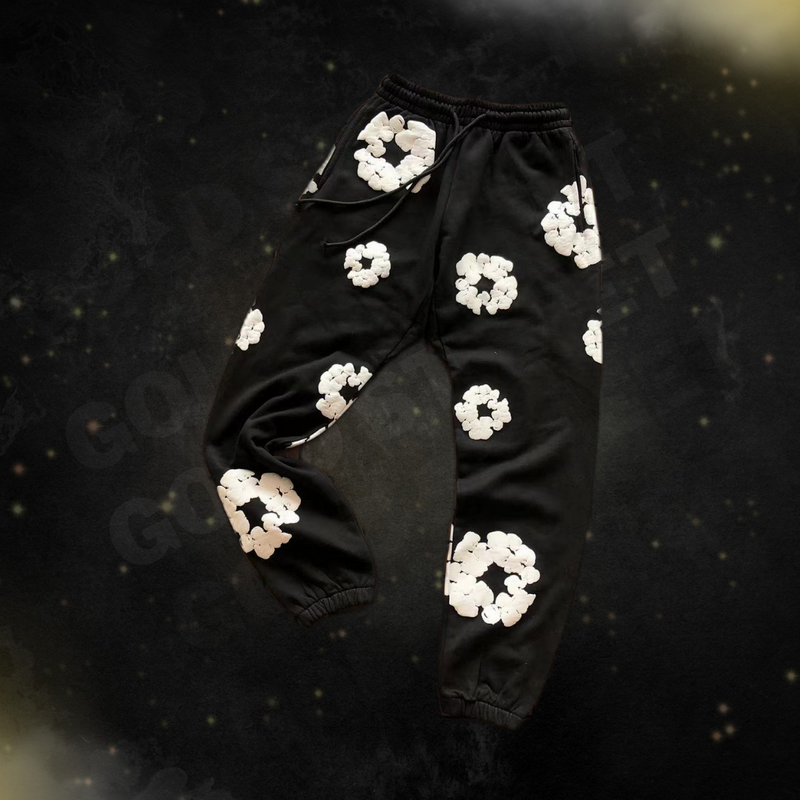 Calça Denim Tears The Cotton Wreath Black