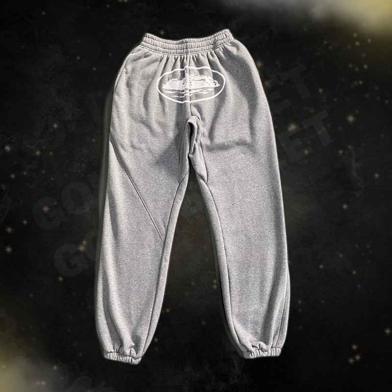 Calça Moletom Corteiz “Rule The World Crtz Grey”