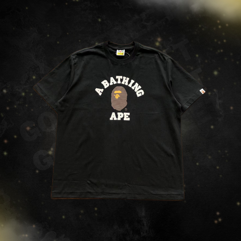 Camiseta BAPE "Woodland College Tee Black"