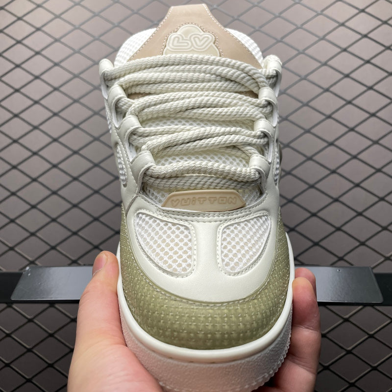 Louis Vuitton LV Skate Sneaker Beige White