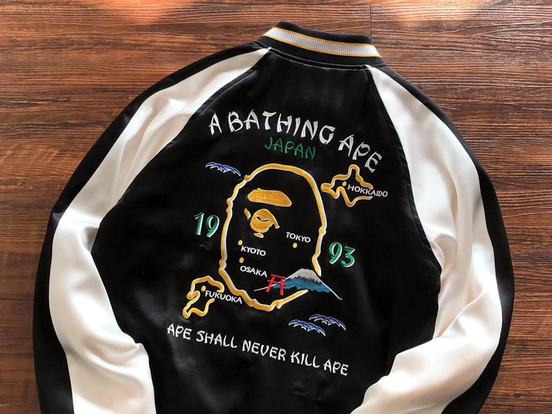 Jaqueta BAPE Japan Souvenir Jacket Black