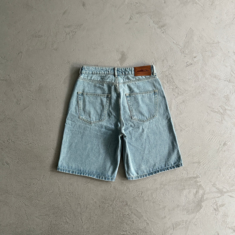 Bermuda Jeans Corteiz Island Baggy Shorts