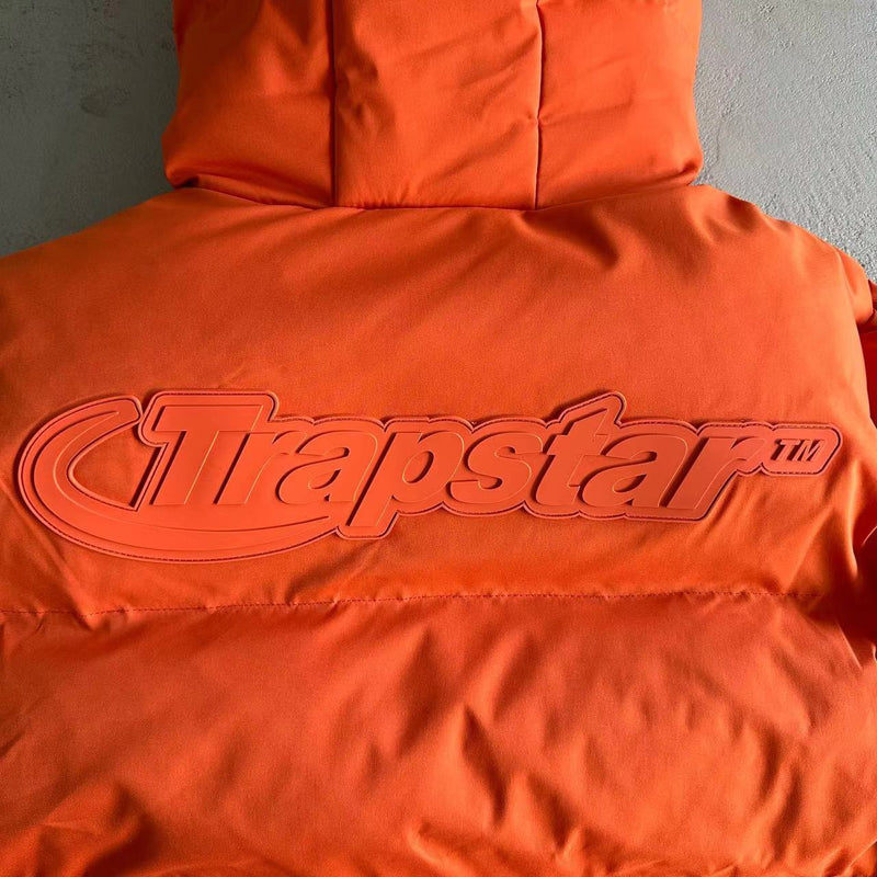 Jaqueta Trapstar "Hyperdrive Technical Puffer Jacket Orange"