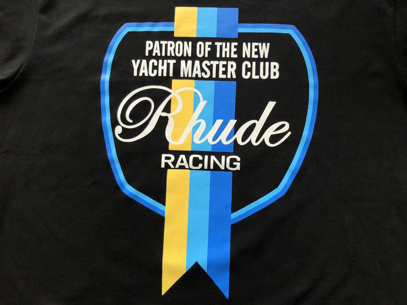 Camiseta Rhude "Yacht Master Tee Black”