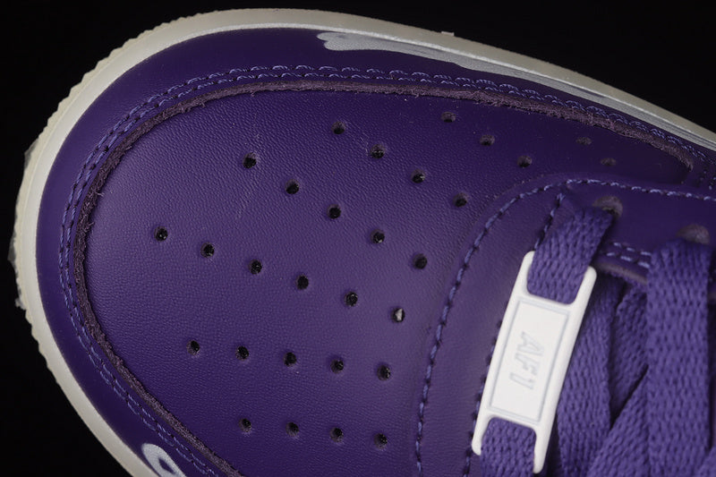 Nike Air Force 1 QS Purple Skeleton