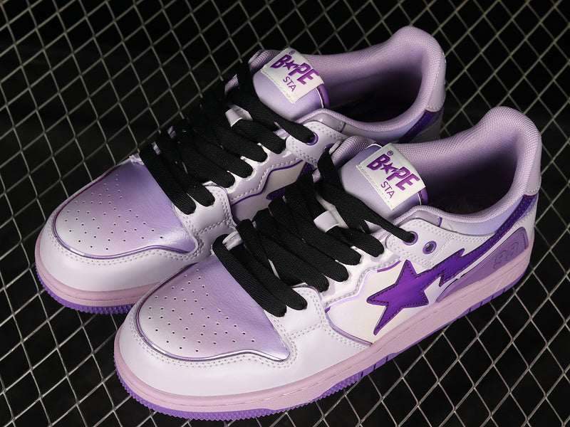 A Bathing Ape Bape SK8 Sta Low Purple