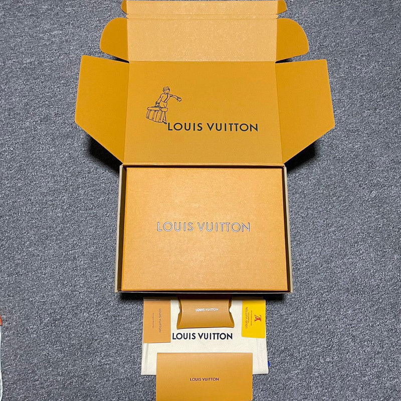 Louis Vuitton LV Trainer Monogram Denim White Blue