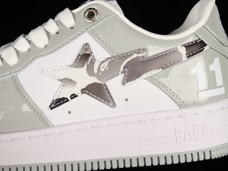 A Bathing Ape Bape Sta Low Camo Grey