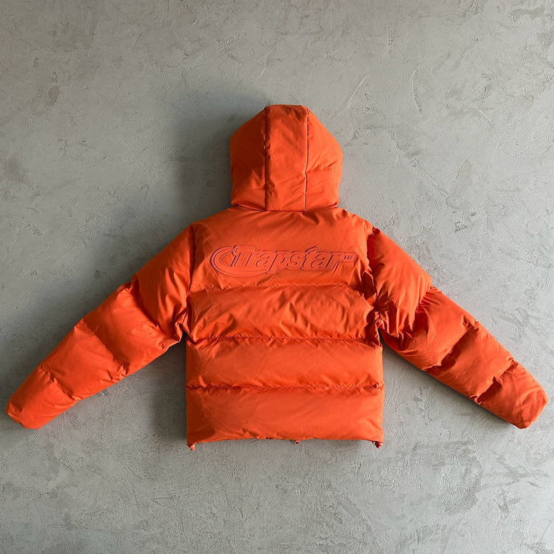 Jaqueta Trapstar "Hyperdrive Technical Puffer Jacket Orange"