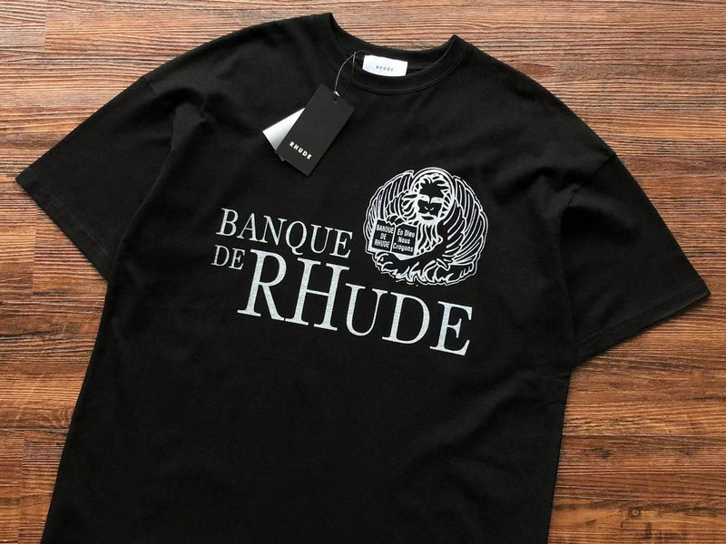 Camiseta Rhude "Banque Black"