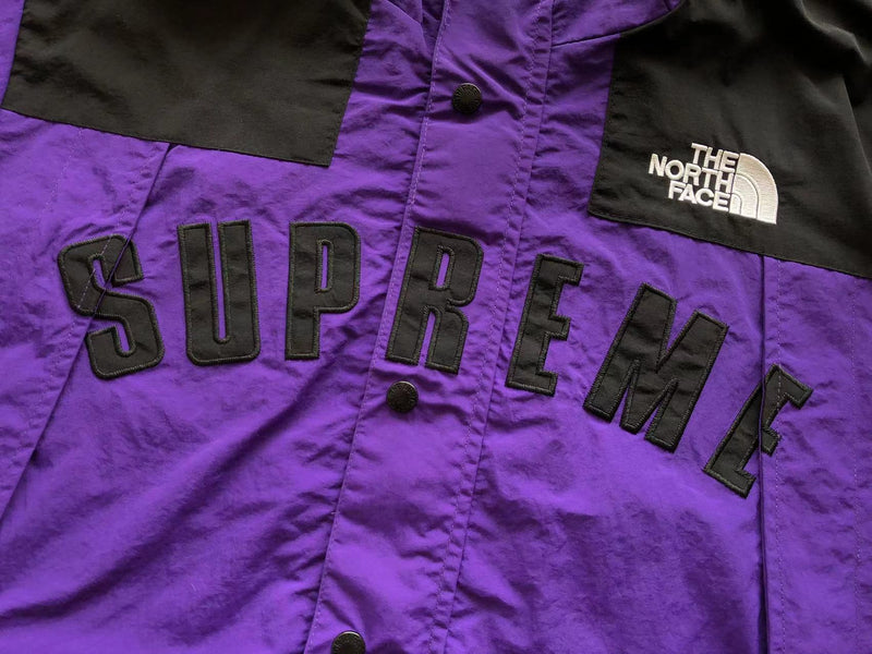 Jaqueta Supreme x The North Face Arc Gore-tex Logo Mountain Parka Purple