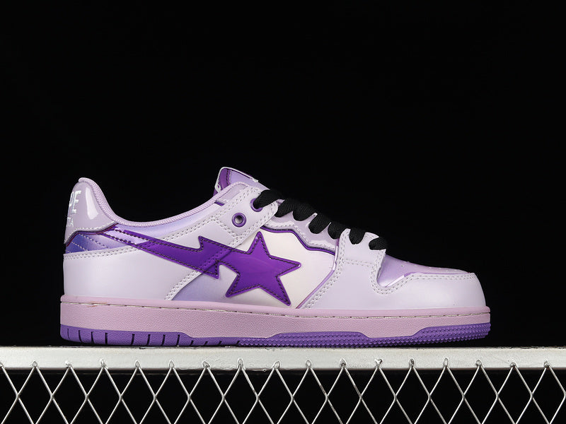 A Bathing Ape Bape SK8 Sta Low Purple