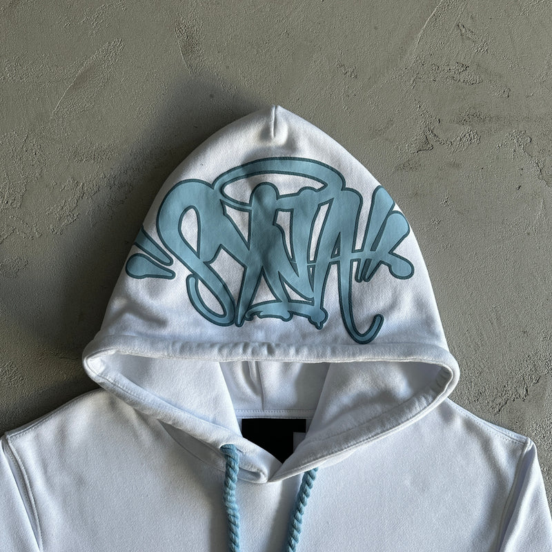 Conjunto Syna World "SY Tracksuit White/Blue"