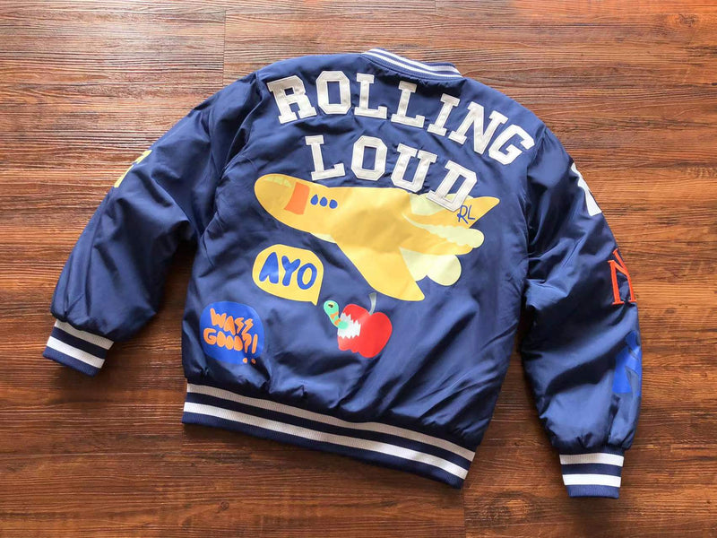 Jaqueta Travis Scott "Rolling Loud New York MERCH Jacket"