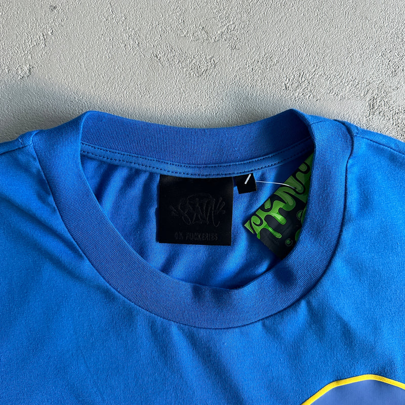 Conjunto Syna World "Sy Logo Tee Cobalt Blue"