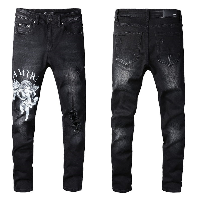 Calça Jeans Amiri Ultra Suede MX1 'Aged Black'