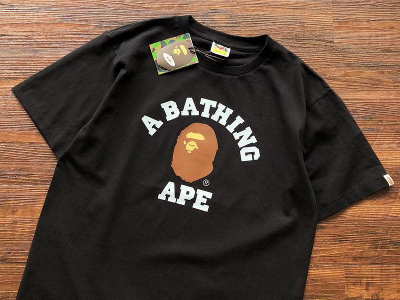 Camiseta BAPE "Woodland College Tee Black"