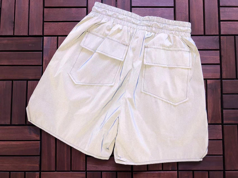 Bermuda Rhude RH Logo Shorts White