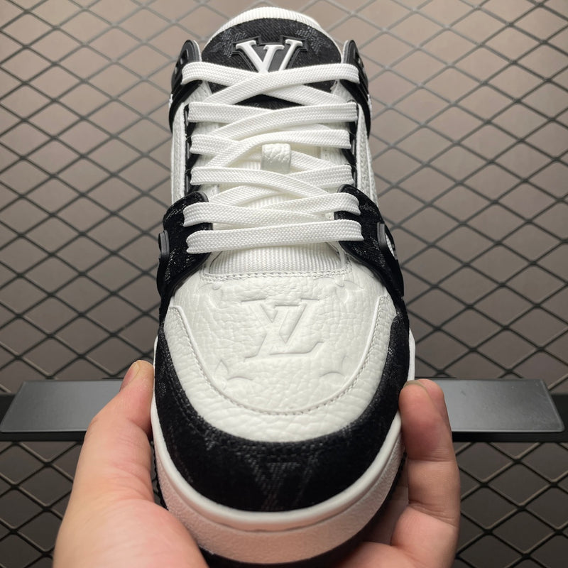 Louis Vuitton LV Trainer Black and White