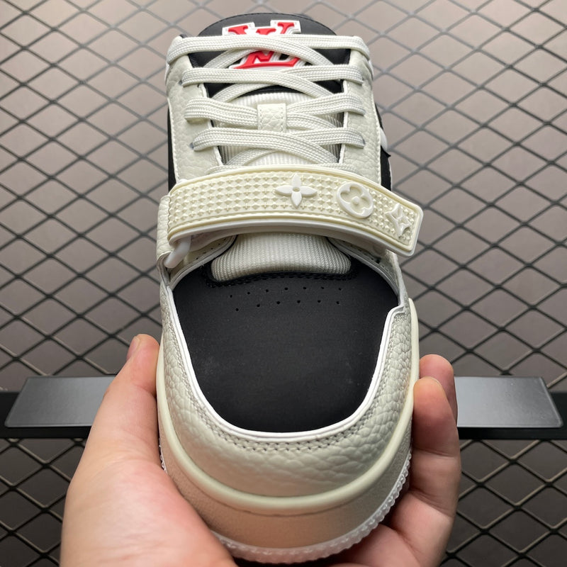 Louis Vuitton LV Trainer Cream Black