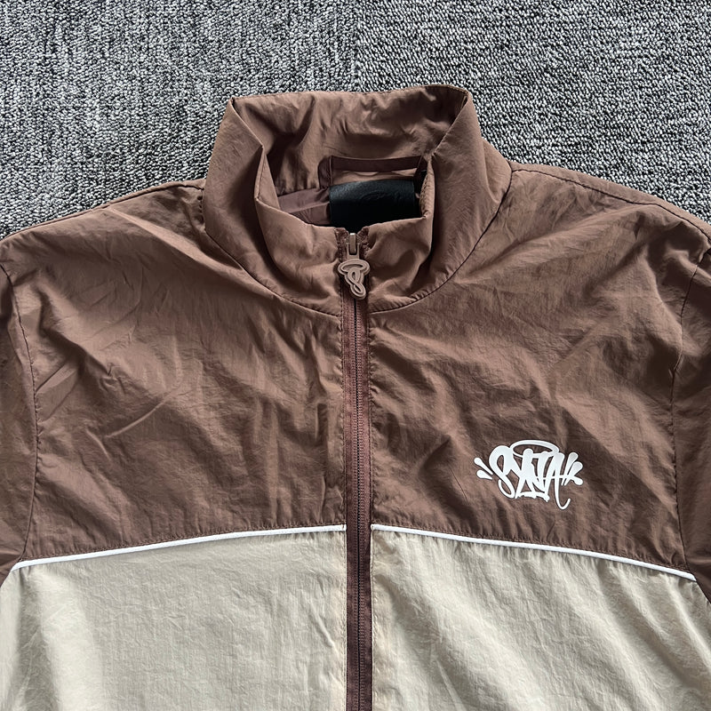 Conjunto Syna World Logo Shell Tracksuit Brown