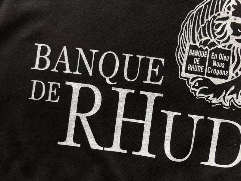 Camiseta Rhude "Banque Black"